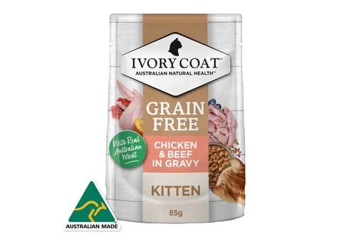 Ivory Coat Grain Free Chicken & Beef Kitten Wet Food