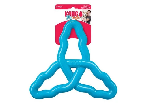 KONG Flyangle Durable Floating Fetch Toy for Dogs