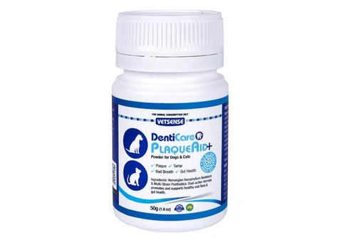 Vetsense Denticare PlaqueAid Powder for Dogs