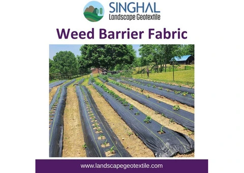 Weed Barrier Fabric Ideal for Pathways and Garden Beds