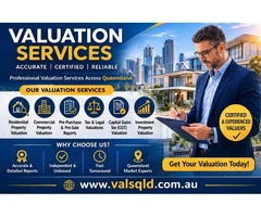 Professional Valuation Services in Queensland – Certified & Reliable