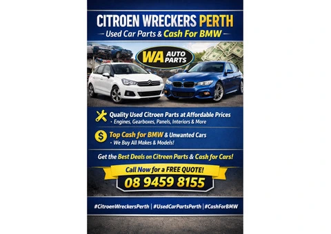 Chrysler Wreckers Perth – Used Car Parts & Cash For Chrysler!