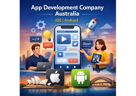 Top Mobile App Development Company in Australia Custom iOS and Android Solutions
