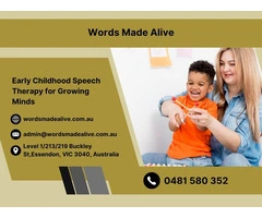 Early Childhood Speech Therapy Ascot Vale for Growing Minds