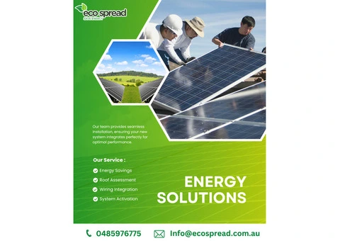 Professional Solar System Installation – Ecospread