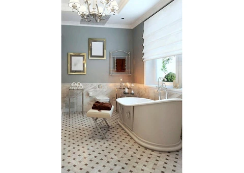 Custom Bathroom Design & Renovation - 1/3