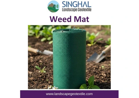 Weed Mat Ideal for Pathways, Beds, and Garden Use