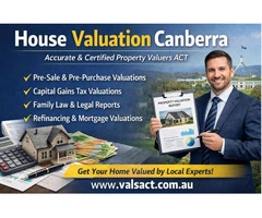 House Valuation Canberra | Certified Property Valuers ACT