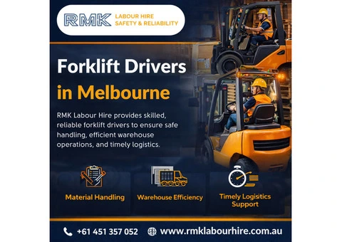 Forklift Drivers in Melbourne