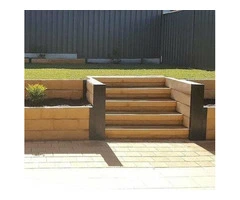 Concrete Sleepers  Strong and  Stylish Retaining Wall Solutions