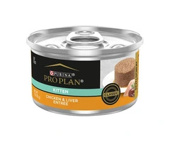 Purina Pro Plan Kitten Chicken & Liver Entree Wet Food