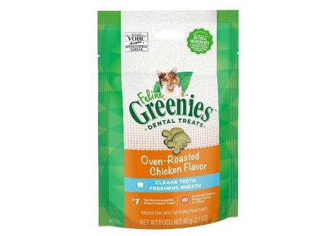 Greenies Feline Dental Treats Roasted Chicken Flavour