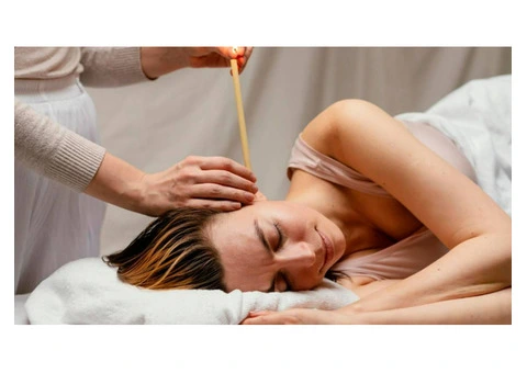 Experience Deep Relaxation with Ear Candling & Head Massage in Perth