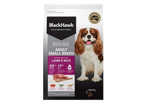 Black Hawk Small Breed Lamb and Rice Dry Dog Food