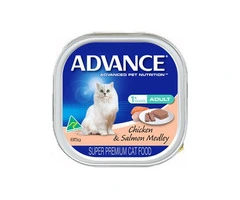 Advance Adult Cat Chicken and Salmon Medley Cans