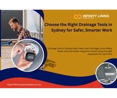 Choose the Right Drainage Tools in Sydney for Safer, Smarter Work