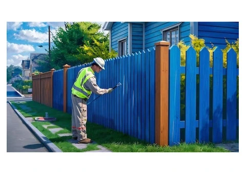 Expert Fence Painting in Melbourne | Zoomer Painting