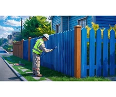 Expert Fence Painting in Melbourne | Zoomer Painting