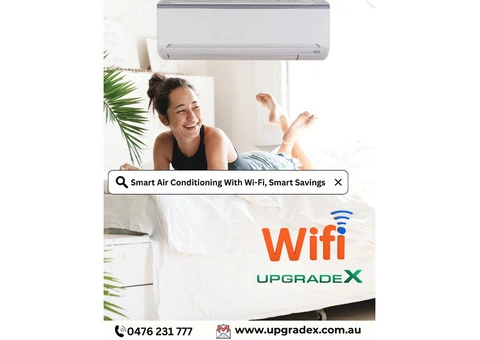 Smart Wi-Fi Air Conditioning – UpgradeX