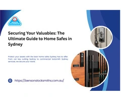 Why are Home Safes in Sydney Important?