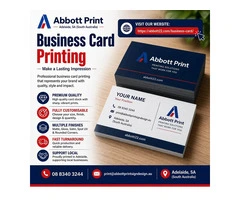Professional Business Card Printing in Adelaide | Stand Out Instantly