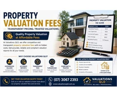 Affordable Property Valuation Fees in QLD – Transparent Pricing