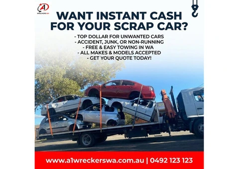 Sell Your Car to Wreckers in Perth – Top Cash