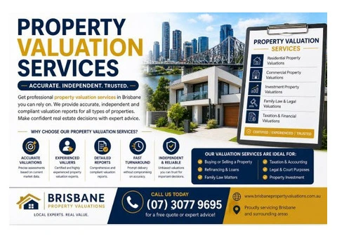 Professional Property Valuation Services in Brisbane – Accurate & Trusted