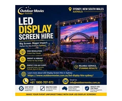 LED Display Screen Hire Sydney – Bright, Flexible & Event-Ready