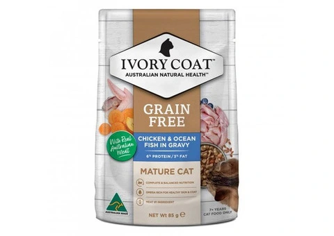 Ivory Coat Mature Grain Free Light Chicken & Ocean Fish