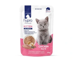 Hypro Premium Kitten Grain Free Chicken Pate Wet Food
