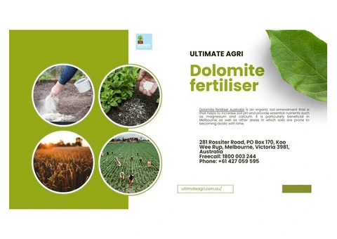Dolomite fertiliser