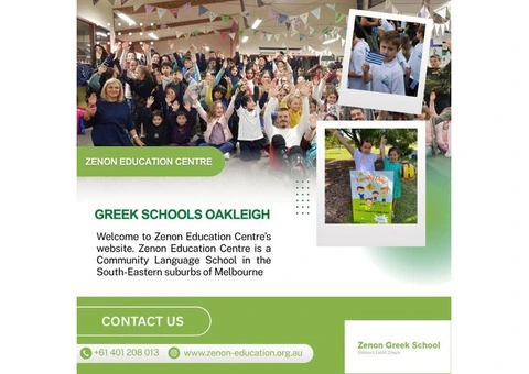 What Benefits Do Greek Schools in Oakleigh Offer to Learners?