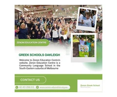 What Benefits Do Greek Schools in Oakleigh Offer to Learners?