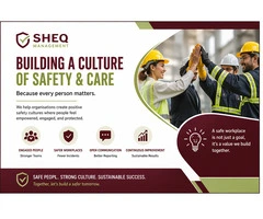 Boost Workplace Safety & Compliance with Expert SHEQ Management Solutions.