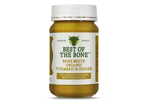 Buy Bone Broth Concentrate Organic Turmeric, Ginger & Pepper