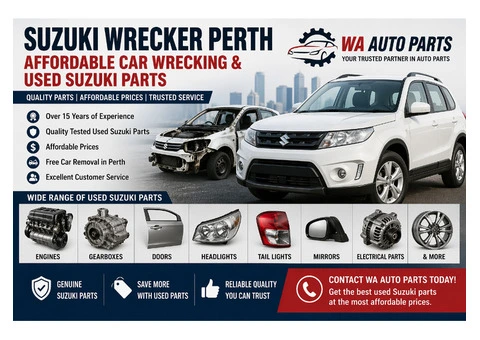 Suzuki Wrecker Perth | Affordable Car Wrecking & Used Suzuki Parts – WA Auto Parts