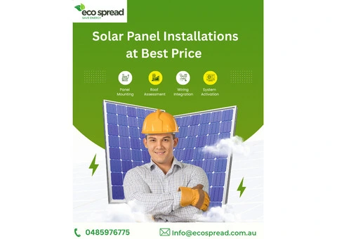 Affordable Solar Panel Installations – Save More with Ecospread!