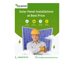 Affordable Solar Panel Installations – Save More with Ecospread!