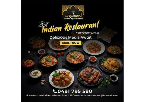 Best Indian Food Near Me in Gosford – Tasty Meals & Amazing Offers at Crown Indian Restaurant - 2/3