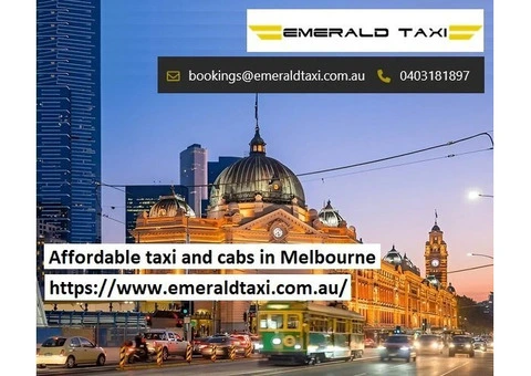 Affordable Emerald Taxi Service | Reliable Airport & Local Cabs