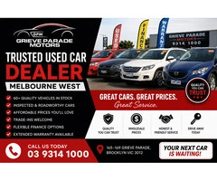 Trusted Used Car Dealer Melbourne West – Great Prices