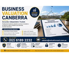 Business Valuation Canberra | Certified & Trusted Valuers