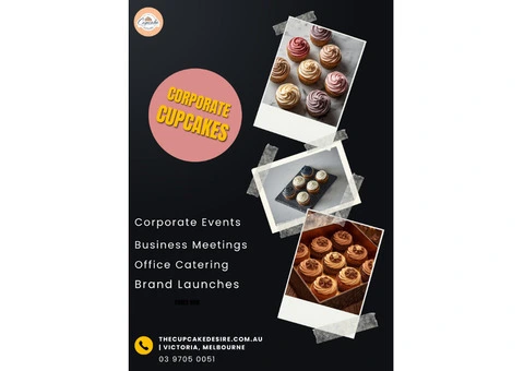 Corporate Cupcakes in Melbourne - The Cupcake Desire