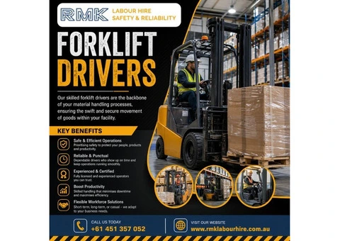 Forklift Drivers in Melbourne