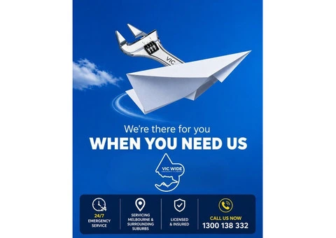 Melbourne 24/7 Plumber – Call Anytime