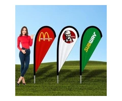 Teardrop Banners for Eye-Catching Outdoor Advertisin