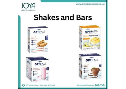Shop Nutrition Shakes and Bars In Australia - Joya Medical Supplies
