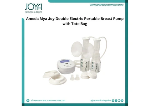 Ameda Mya Joy Double Electric Portable Breast Pump with Tote Bag - Joya Medical Supplies