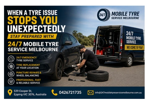 New Car Tyre Sales - 24/7 Mobile Tyre Service Melbourne - 2/6